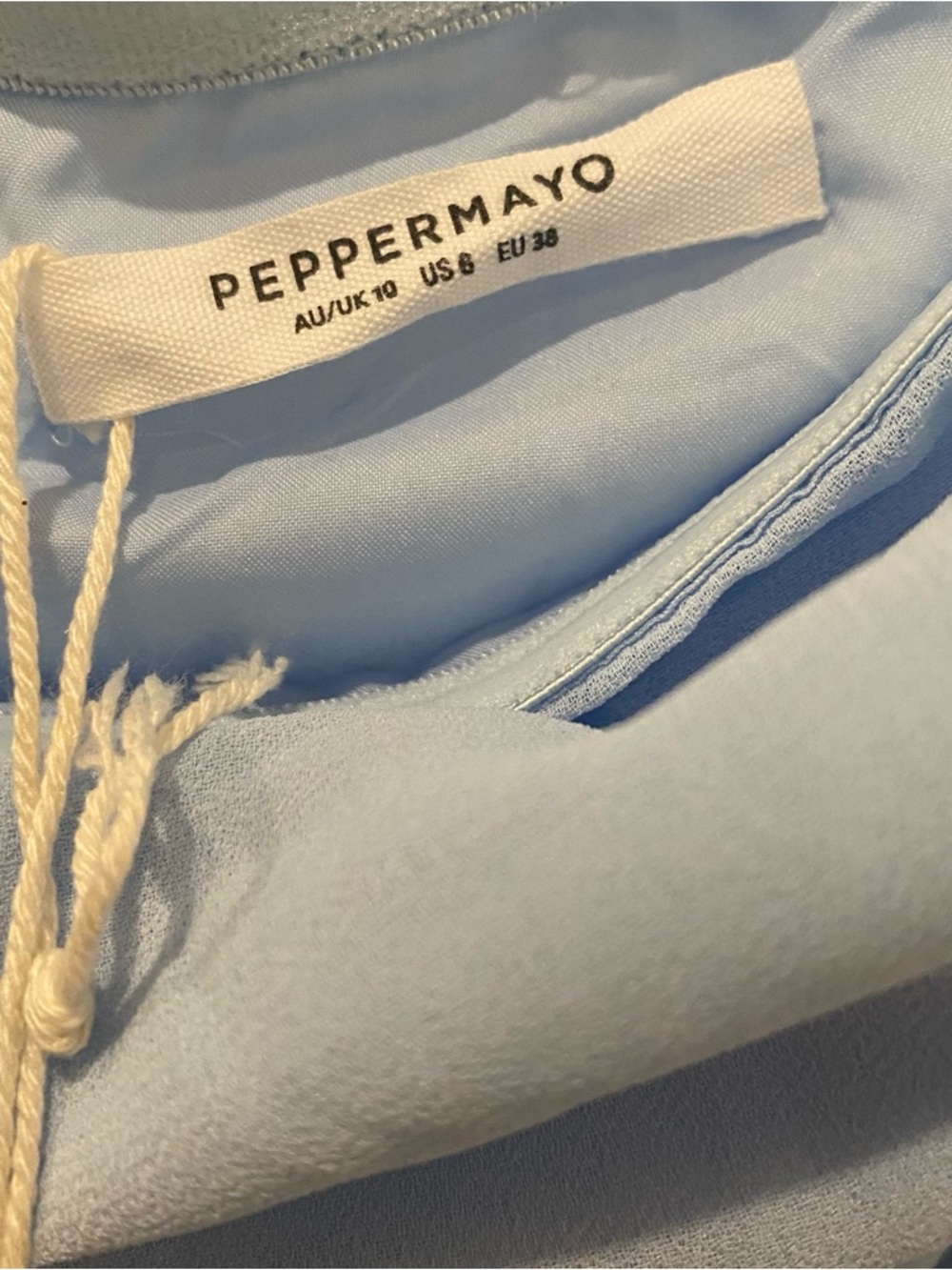 NWT PepperMayo Eden Strapless Maxi Dress - Picture 6 of 7
